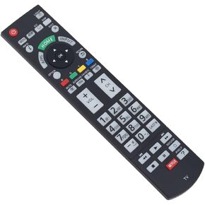 N2QAYB000862 Replace Remote Control fit for Panasonic Plasma TV HDTV Viera TC-P55VT60 TC-P65ST60 TC-P60ST60 TC-P55ST60 TC-P50ST60 TC-P60ZT60 TC-P65ZT60 TC-P60VT60 TC-P65VT60 TC-65AX800U TC-58AX800U