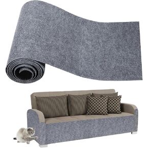 2pack Cat Scratching Mat,78.7"x15.8" Cat Carpet,Cat Carpet Replacement for Cat Tree Shelves,Trimmable Self-Adhesive Carpet for Furniture Protection,Covering Posts,Replacement Pads(39.37"x15.8")
