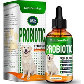 Cat Probiotic | Liquid Cat Probiotics for Indoor Cats | Cat Digestive Support | Probiotics for Cats Supplements | Natural Prebiotic for Cats | Liquid Probiotic for Cats | 2 Oz
