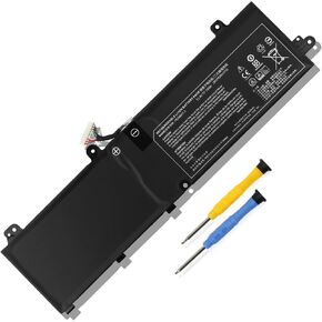 PC50BAT-3 73Wh Laptop Battery Compatible with Schenker Key 15 Comet Lake Key 15 Gaming, CLEVO PC50DN2 PC50S, THUNDEROBOT 911 P1, EUROCOM RX315 NH57AF1, SYSTEM76 Oryx PRO 6 Series 3ICP6/64/115 3-Cell