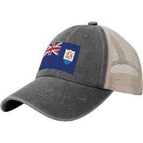 Cute Flag Baseball Cap Mesh Hat Adjustable Mesh Baseball Hat Cap for Men Women