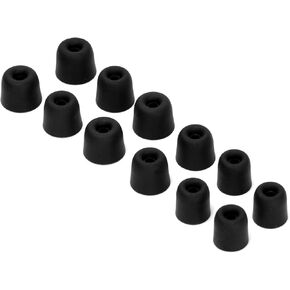 6 Pairs Memory Foam Tips(S/M/L) for 3mm-4mm Connection Hole in-Ear Headphones Compatible with TIN HiFi T2/T2 Pro,SHURE SE846/535/215,Winston W Series,Meizu Live