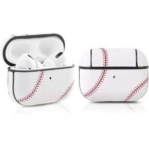 LEWOTELeather Case Compatible with Apple Airpods Pro & Pro 2 Funny Cute Cover(Basketball)