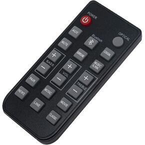CSS2123 Replaced Remote fit for Philips Sound Bar Speaker Subwoofer CSS2123 CSS2133 CSS2123B CSS2123/F7 CSS2123B/F7 CSS2123F7 CSS2133B98 CSS2133B/F7 996510050576 996510054954 996510063326