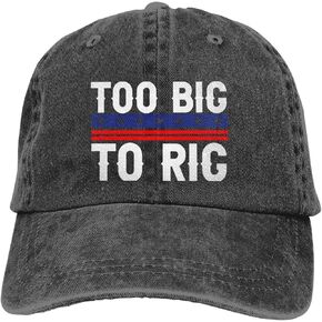 Too Big to Rig Hat for Men Baseball Cap Cute Cap