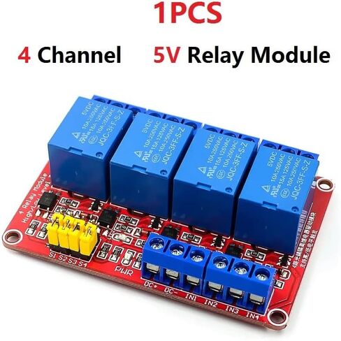 WWZMDiB 1Pcs 5V 4 Channel Relay Module for Arduino Raspberry Pi in Saudi Arabia