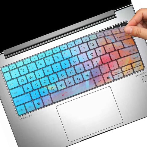 غطاء لوحة المفاتيح لجهاز الكمبيوتر المحمول HP ProBook 440 G11 مقاس 14 بوصة الجديد لعام 2024 وملحقات الكمبيوتر المحمول HP ProBook 445 G11 مقاس 14 بوصة غطاء حماية للوحة المفاتيح (لا يناسب HP ProBook 440 445 G10/G9/G8/G7/G6/G5) - ملون in Saudi Arabia