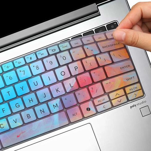 غطاء لوحة المفاتيح لجهاز الكمبيوتر المحمول HP ProBook 440 G11 مقاس 14 بوصة الجديد لعام 2024 وملحقات الكمبيوتر المحمول HP ProBook 445 G11 مقاس 14 بوصة غطاء حماية للوحة المفاتيح (لا يناسب HP ProBook 440 445 G10/G9/G8/G7/G6/G5) - ملون in Saudi Arabia