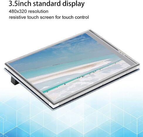 شاشة عرض LCD صغيرة مقاس 3.5 بوصة مقاس 480 × 320 بوصة مع قلم لـ 3B+ و4B in Saudi Arabia