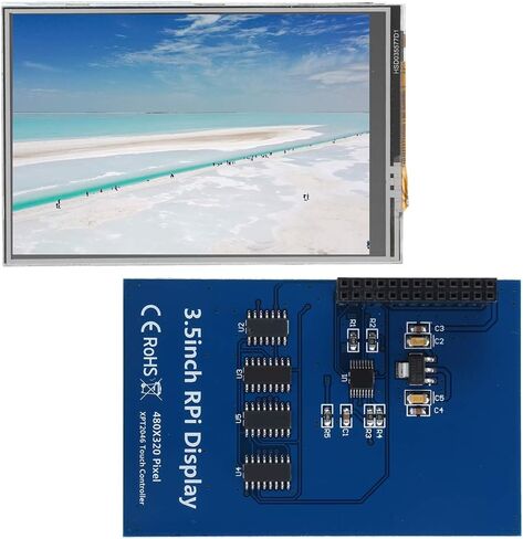 شاشة عرض LCD صغيرة مقاس 3.5 بوصة مقاس 480 × 320 بوصة مع قلم لـ 3B+ و4B in Saudi Arabia