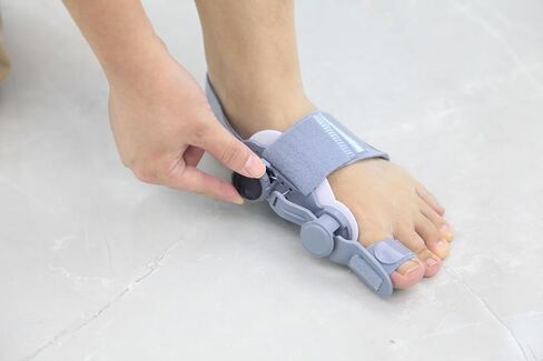Bunion Corrector for Women and Men Big Toe,Upgraded Press-Button Bunions Correction,Toe Straightener with Bunion Relief,Suitable for Left and Right Feet, Medium,Black in Saudi Arabia