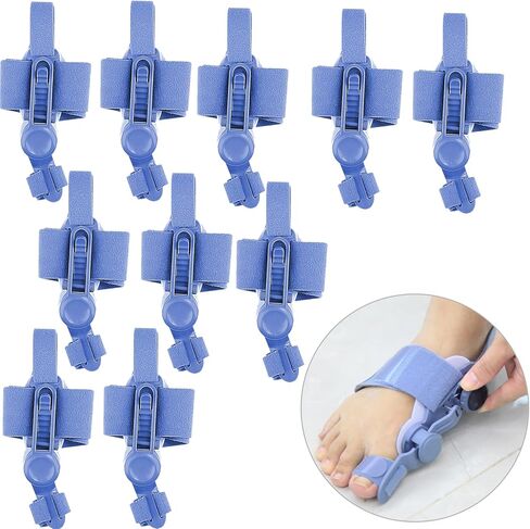 Bunion Corrector for Women and Men Big Toe,Upgraded Press-Button Bunions Correction,Toe Straightener with Bunion Relief,Suitable for Left and Right Feet, Medium,Black in Saudi Arabia