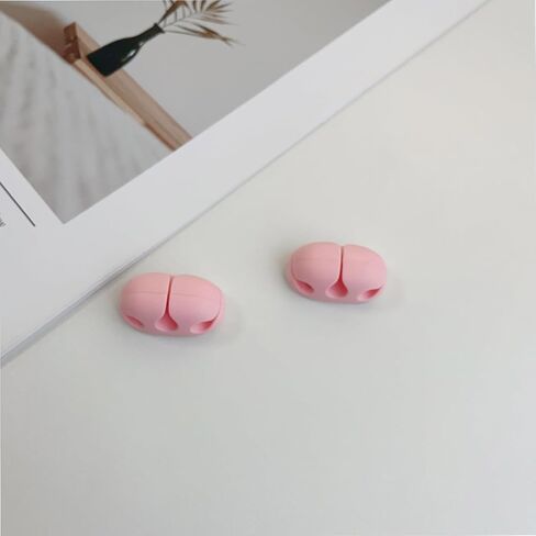 for AirPods Pro 2nd Generation Case Cute Women Girly Shell Pattern with Alloys Metals Pearl Keychain + 2 Pack Cable Clips,Luxury Protective Headphone Cover for AirPod Pro,Pink in Saudi Arabia