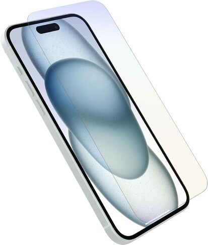 OtterBox iPhone 15 Plus Premium Pro Glass Privacy Guard, antimicrobial, anti-scratch protection, shatter Resistant, crystal clarity (ships in polybag) in Saudi Arabia