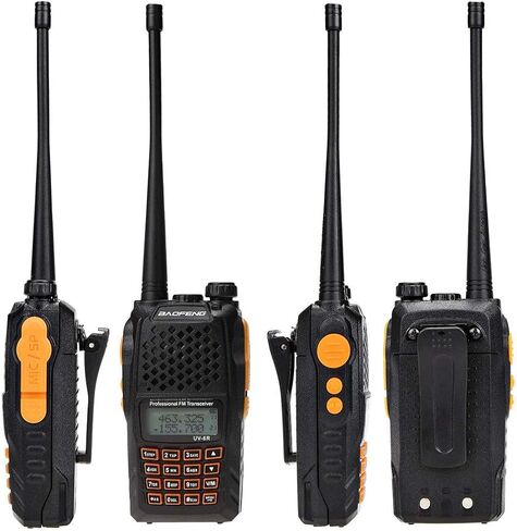 جهاز إرسال واستقبال راديو ثنائي النطاق من Baofeng Pofung Uv6r، 1.1 رطل in Saudi Arabia