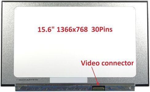 New LCD Replacement Screen HD 1366x768 (Non Touch) 15.6 Inch (No Brackets) 30 Pin Matte for Dell Vostro 3501 15 3501 3510 for Laptop/Display/Screen/LCD Application in Saudi Arabia