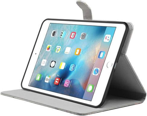 حافظة YHB تناسب 2018/2017 iPad 9.7 الجيل الخامس / السادس من جلد البولي يوريثان الفاخر قابلة للطي متعددة الزوايا وغطاء حماية نحيف لجهاز iPad 9.7 بوصة 2018/2017 - كرة القدم الأمريكية بمياه النار in Kuwait