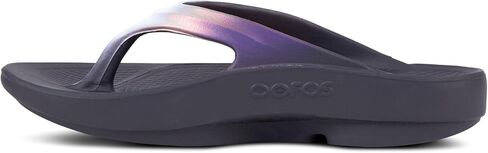 OOFOS OOlala Luxe Recovery Sandal, Midnight Spectre - Women’s Size 11 in Saudi Arabia
