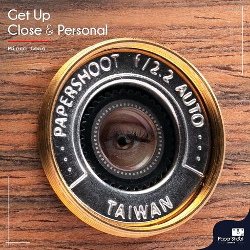Paper Shoot Camera - 18MP Compact Digital Papershoot Camera Gift for Kid with Four Filters, 10 Sec Video & Timelapse - Includes: 32GB SD Card, 2 Effect Lens & Camera Case - Simple Light Set in Saudi Arabia