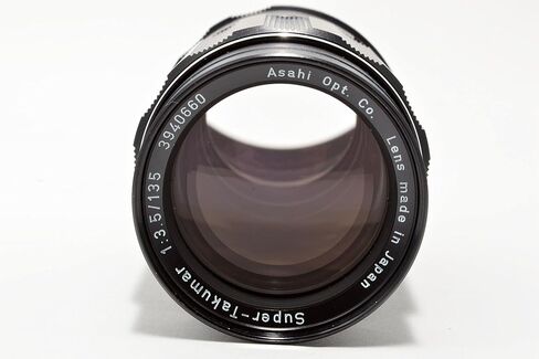 عدسة كاميرا PENTAX Super Takumar مقاس 135 مم F3.5 SLR DSLR مع حامل برغي M42 MF (متجدد) in Saudi Arabia