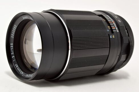 عدسة كاميرا PENTAX Super Takumar مقاس 135 مم F3.5 SLR DSLR مع حامل برغي M42 MF (متجدد) in Saudi Arabia