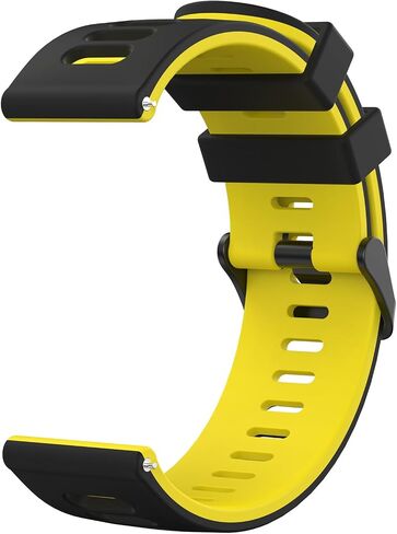 Amzpas Compatible with COROS Pace 3 Watch Band, 22mm Quick Release Sports Silicone Watch Band Breathable Wristband Strap Women Men Strap for COROS APEX 2 Pro/APEX 46mm/ APEX Pro in Saudi Arabia