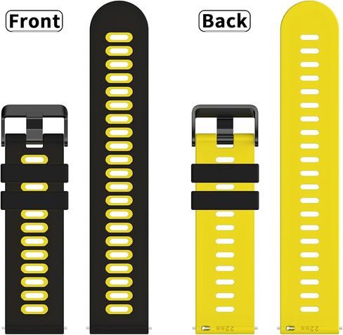 Amzpas Compatible with COROS Pace 3 Watch Band, 22mm Quick Release Sports Silicone Watch Band Breathable Wristband Strap Women Men Strap for COROS APEX 2 Pro/APEX 46mm/ APEX Pro in Saudi Arabia