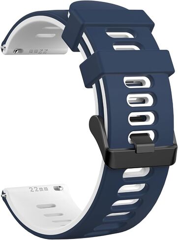 Amzpas Compatible with COROS Pace 3 Watch Band, 22mm Quick Release Sports Silicone Watch Band Breathable Wristband Strap Women Men Strap for COROS APEX 2 Pro/APEX 46mm/ APEX Pro in Saudi Arabia