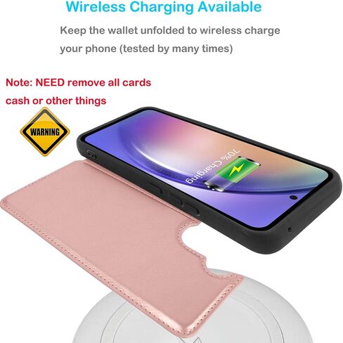 حافظة محفظة Galaxy A54 5G، Tekcoo Minimalist الفاخرة من جلد البولي يوريثان، فتحات حامل بطاقات الائتمان النقدية، إغلاق مغناطيسي، مسند فوليو، غطاء حماية نحيف لهاتف Samsung Galaxy A54 5G [بني] in Kuwait