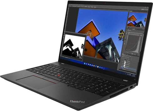 Lenovo ThinkPad T16 Gen 1 Business Laptop 16.0 بوصة IPS WUXGA (Intel i7-1260P، ذاكرة وصول عشوائي 24 جيجابايت، 2 تيرابايت PCIe SSD، KYB بإضاءة خلفية، بصمة الإصبع، 2 Thunderbolt 4، WiFi 6E، Win 11 Pro) مع موسع منفذ USB DKZ in Saudi Arabia