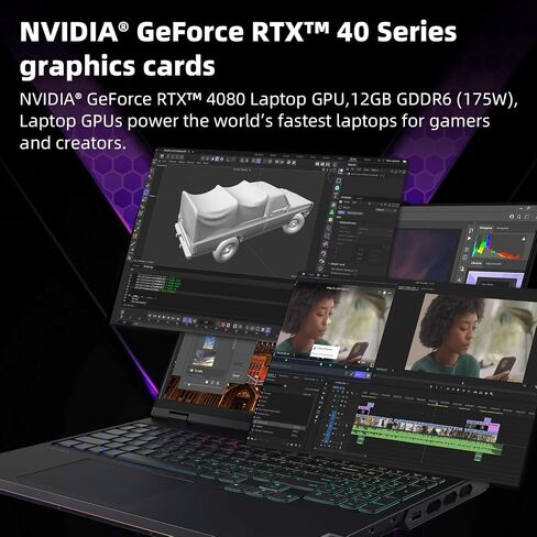 كمبيوتر محمول للألعاب Lenovo Legion Pro 7i (Gen 9) - شاشة 16 بوصة WQXGA 240 هرتز، Intel 24-Core i9-14900HX، NVIDIA GeForce RTX 4080، ذاكرة الوصول العشوائي DDR5 سعة 64 جيجابايت، 4 تيرابايت SSD، لوحة مفاتيح RGB، Windows 11 Pro وMicrosoft Office مدى الحياة in Saudi Arabia