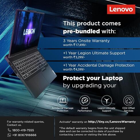 كمبيوتر محمول للألعاب Lenovo Legion Pro 7i (Gen 9) - شاشة 16 بوصة WQXGA 240 هرتز، Intel 24-Core i9-14900HX، NVIDIA GeForce RTX 4080، ذاكرة الوصول العشوائي DDR5 سعة 64 جيجابايت، 4 تيرابايت SSD، لوحة مفاتيح RGB، Windows 11 Pro وMicrosoft Office مدى الحياة in Saudi Arabia
