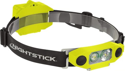 Nightstick XPP-5462RX X-Series Intrinsically Safe Low-Profile Dual-Light Headlamp, Red in Saudi Arabia