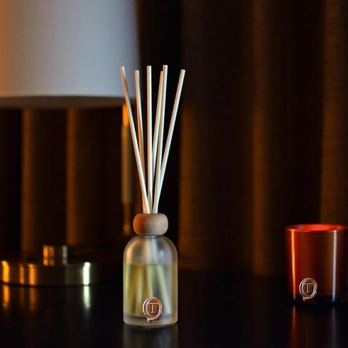 Home Fragrance Luxury Aroma Reed Diffuser - 7 fl oz - 4 Scent Variations - Refillable (Vanilla & Shea | BE Mine) in Saudi Arabia