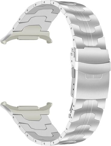 سوار تيتانيوم من TRUMiRR لساعة Galaxy Watch Ultra 47 مم للرجال والنساء، حزام ساعة معدني متين من التيتانيوم بدون فجوة لساعة Samsung Galaxy Watch Ultra 47 مم (2024) in Kuwait