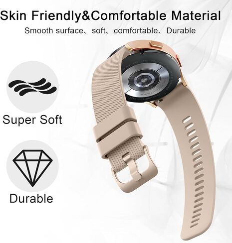3-Pack Bands Compatible with Garmin Venu 3 / Venu 2 / Vivoactive 4 Watch Band, Garmin Forerunner 745/265/255 Watch Band, Soft Silicone Sport Replacement Strap for Women Men in Saudi Arabia
