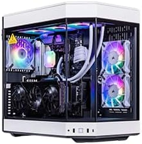Velztorm Praetix 3D Desktop PC (AMD Ryzen 7 9800X3D, GeForce RTX 4080 Super, 64GB DDR5, 2TB PCIe SSD + 2TB HDD, RGB Fans, 360mm AIO, 1000W PSU, WiFi 7, Bluetooth 5.4, RJ-45, HDMI, Win 11 Pro) in Saudi Arabia