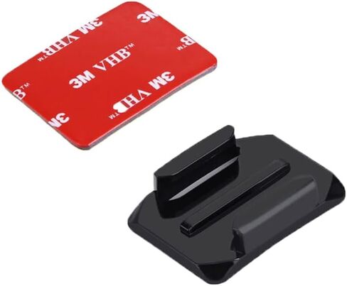 3M Adhesive Front Helmet Mount Kit Compatible with GoPro Hero 12 11 0 9 8 7 6 5 4 3+ 3 SJCAM Yi 4K Eken AKASO and Other Action Cameras in Kuwait