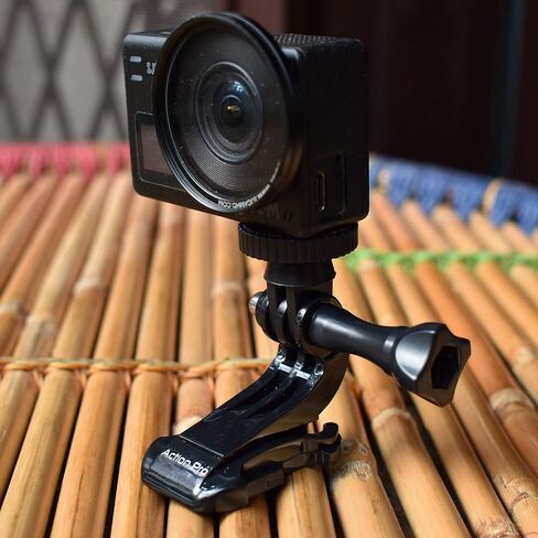 3M Adhesive Front Helmet Mount Kit Compatible with GoPro Hero 12 11 0 9 8 7 6 5 4 3+ 3 SJCAM Yi 4K Eken AKASO and Other Action Cameras in Kuwait