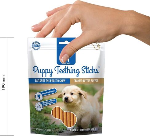 N-Bone Puppy Teething Treats,Chicken, 3.74 oz (111150) in Kuwait