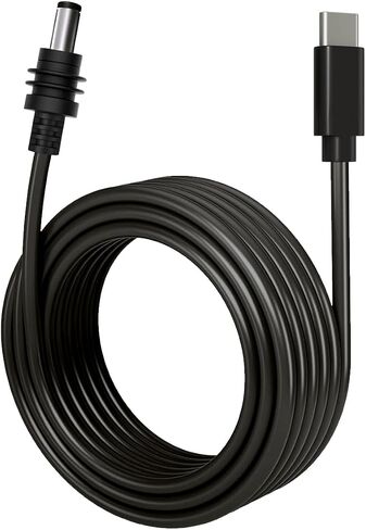 Starlink Mini USB C to DC Power Cable, Type-C to DC Power Cable for Starlink Mini, PD 20V USB-C Input to DC Male Output Waterproof, Compatible with 65W PD 20V Protocol Power Supply/Source (2M) in Saudi Arabia