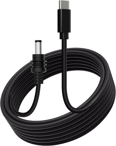 Starlink Mini USB C to DC Power Cable, Type-C to DC Power Cable for Starlink Mini, PD 20V USB-C Input to DC Male Output Waterproof, Compatible with 65W PD 20V Protocol Power Supply/Source (2M) in Saudi Arabia
