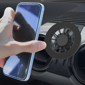 BEERTE Fits MagSafe Car Mount Fit for Ford Mustang 2015-2023 Hands Free Magnetic Phone Holder for Car Vent 360° Rotation Car Phone Mount Fit for iPhone 15 14 13 12 Series MagSafe Case All Phones
