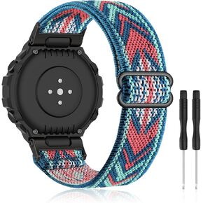 Bolesi Stretchy Nylon Bands Compatible with Amazfit T-rex/T-Rex Pro,Elastic Soft Sport Loop Watch Strap Adjustable Wristband for Amazfit T-Rex/T-Rex Pro Smartwatch Accessories
