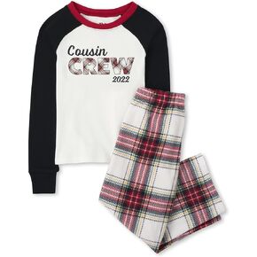 The Children's Place Unisex-Child Family Matching, Christmas Pajama Sets, Fleece