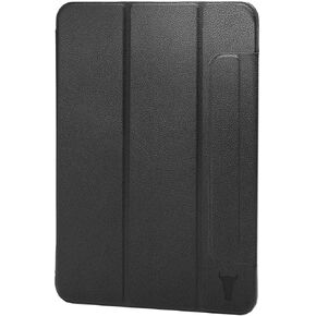 TORRO Smart Folio Compatible with iPad 10.9" 10th Generation - Leather iPad 10th Gen 2022 Smart Case Magnetic Cover with Auto Wake/Sleep and Stand Function (Black)