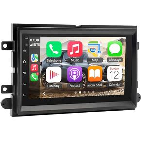 Double Din Car Stereo Android 13 Car Stereo for 2009-2013 for Ford E-150 E-250 2007-2010 for Ford Edge Explorer Sport Trac 2004-2008 for Ford for F-150 7inch 2+32GB Bluetooth 5 Car Stereo