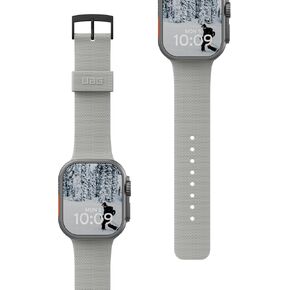 URBAN ARMOR GEAR UAG Compatible with Apple Watch Band 42/41/40mm & 49/46/45/44mm iWatch Series Ultra 2/Ultra/4-10/SE 2/SE DOT, Sport Soft Silicone Breathable Replacement Watch Strap for Women Men