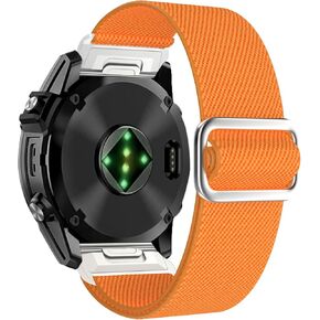 Quickfit-26MM-Nylon Watch Band Compatible with Garmin Fenix 7X/Fenix 6X pro/Fenix 6X Sapphire/Fenix 5X /Fenix 5X plus/Fenix 3, Enduro/Tactix Delta/Descent Mk1/Mk2/Mk2i