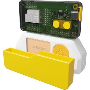 Protection Case for Flipper Zero Wi-Fi Dev Board V1 ESP32-S2, Accessories Compatible with Flipper Zero WiFi Dev Board - Yellow & Black